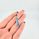 Dije Pez Barra Cuda 11.7gr / 2 in / Oro Amarillo 18K ©