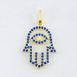 Pendant Hand Hamsa 1.1gr / 1 in / Yellow Gold 18K *