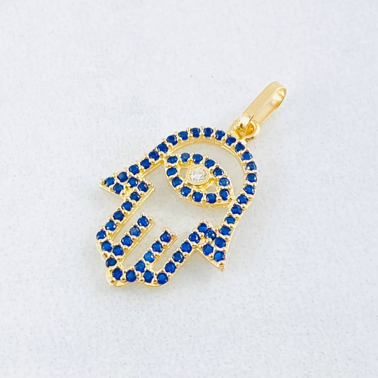 Pendant Hand Hamsa 1.1gr / 1 in / Yellow Gold 18K *