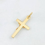 Dije Cruz Cristo 1gr / 1 in / Oro Amarillo 18K *