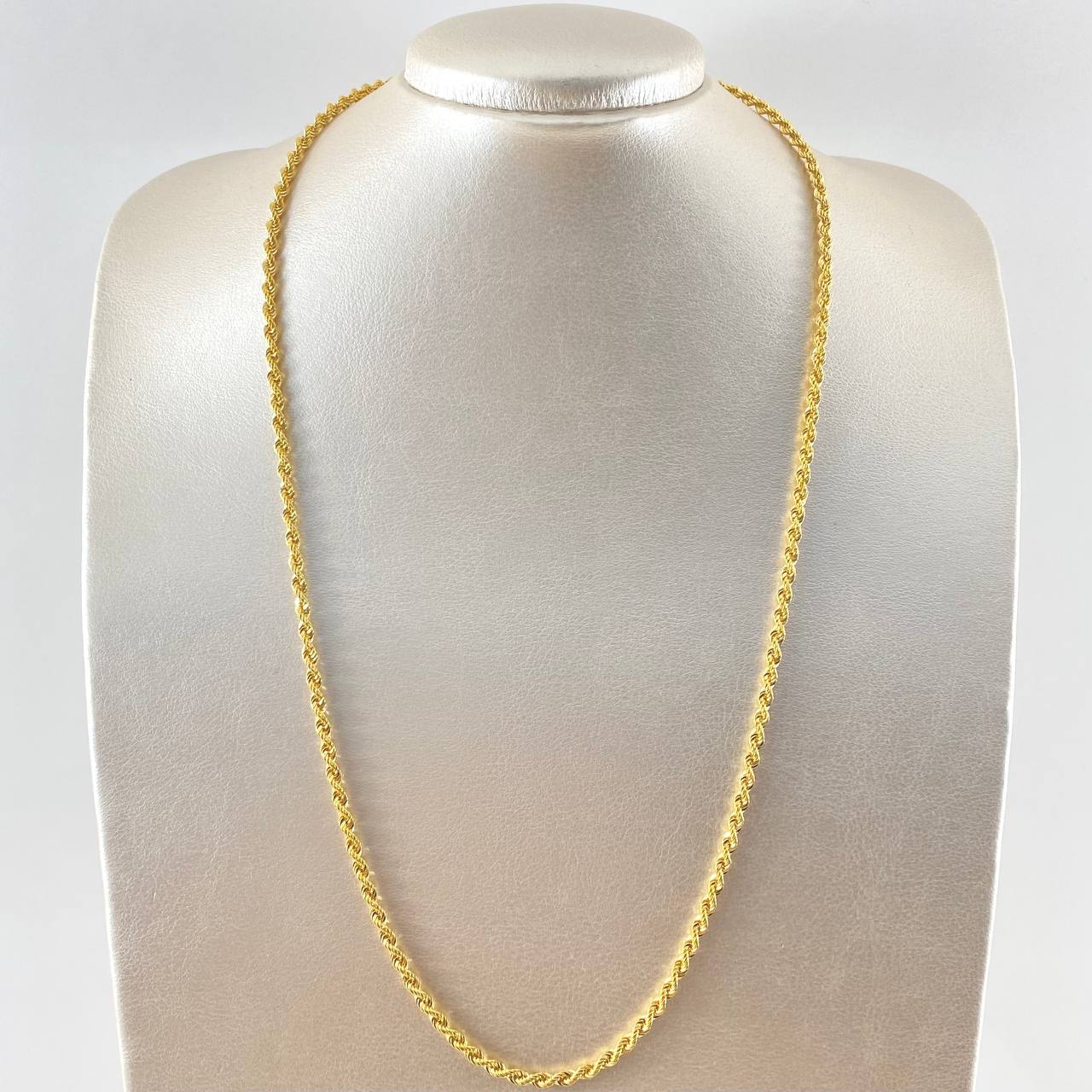 Rope Chain 7.25gr / 23.6in / +3 18K Gold
