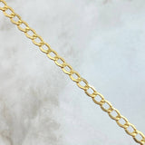 Cadena Cubana 10gr / 60cm / 4.6mm Oro Amarillo +0 18K