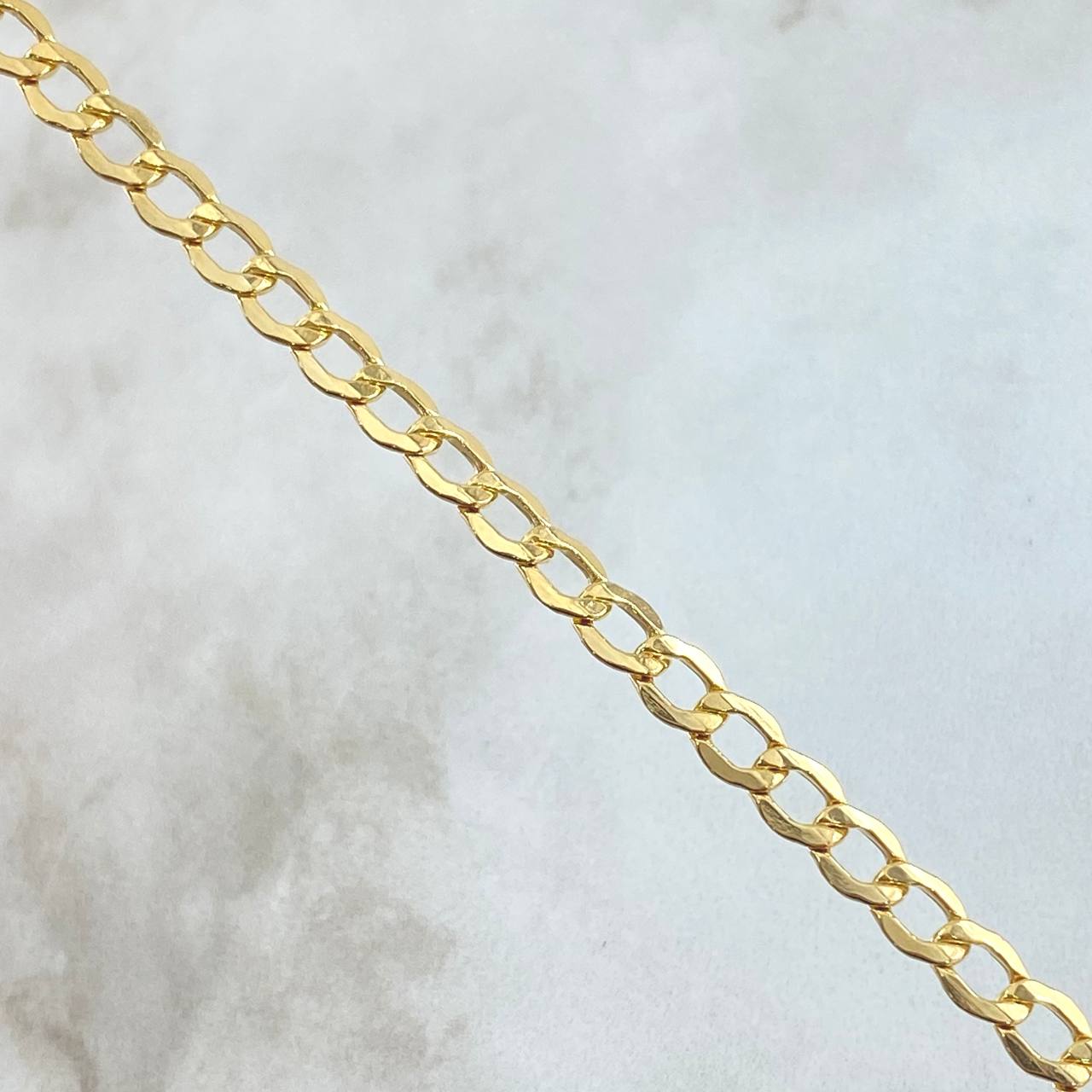 Cadena Cubana 11.5gr / 60cm / 5mm Oro Amarillo +0 18K ©