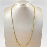 Cadena Cubana 10gr / 60cm / 4.6mm Oro Amarillo +0 18K