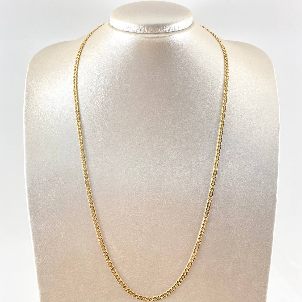 Cadena Cubana 6.45gr / 60cm / 3.4mm Oro Amarillo +0 18K *