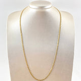 Cadena Cubana 6.45gr / 60cm / 3.3mm Oro Amarillo +0 18K