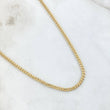 Cuban Links 3.9gr / 60cm / 2.5mm Yellow Gold +0 18K ©