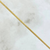 Franco Chain 2.15gr / 17.7in / +3 18K Gold ©