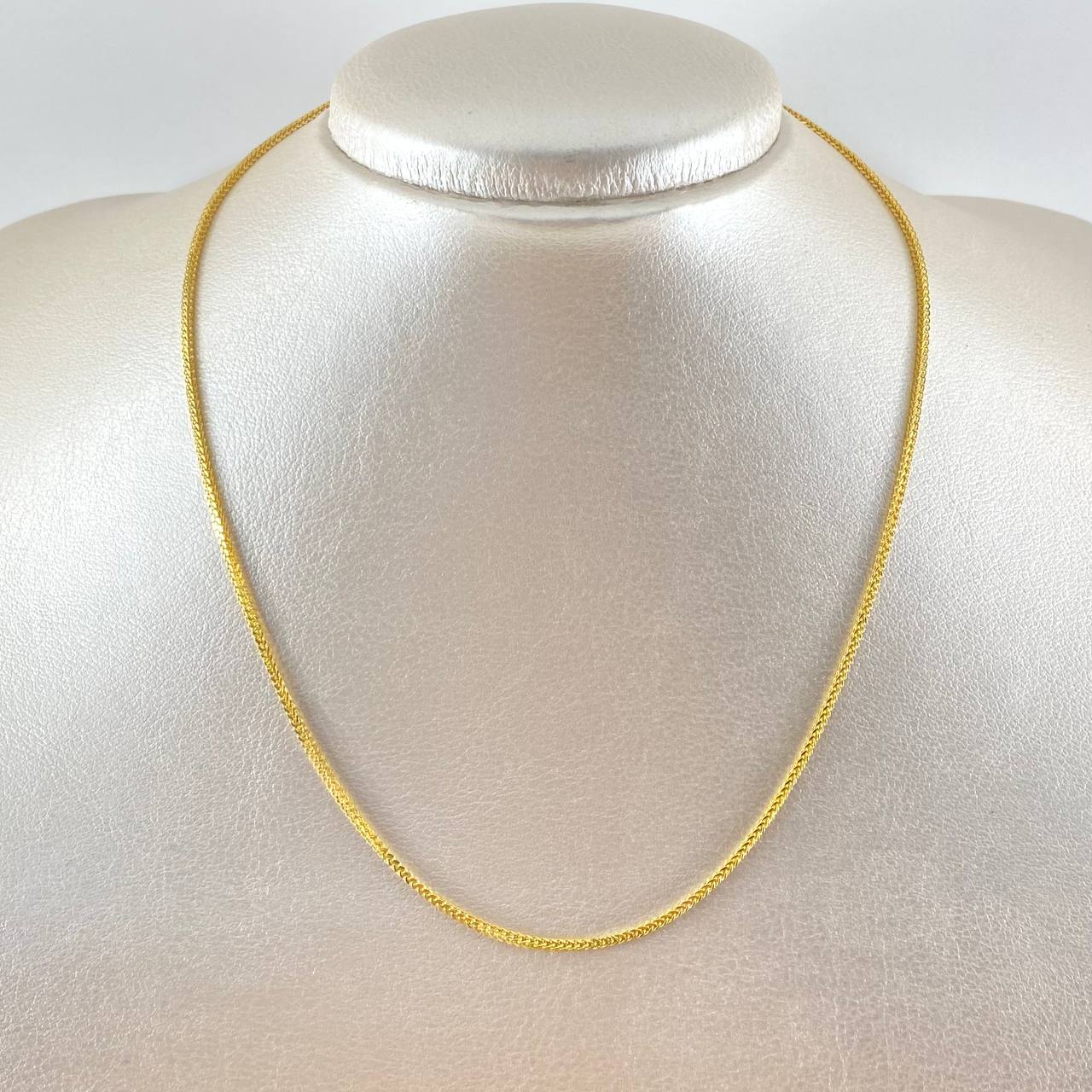 Cadena Franco 1.95gr / 40cm / 1.7mm Oro Amarillo +4 18K *