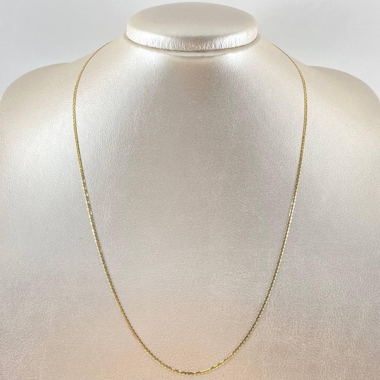 Flat Anchor Chain 1.45gr / 19 3/4 in / 18K Gold +3*