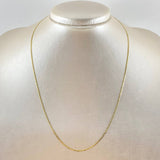 Flat Anchor Chain 1.9gr / 50cm / 1.3mm Yellow Gold +3 18K