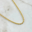 Rope Chain 7.7gr / 55cm / 3.6mm Yellow Gold +3 18K