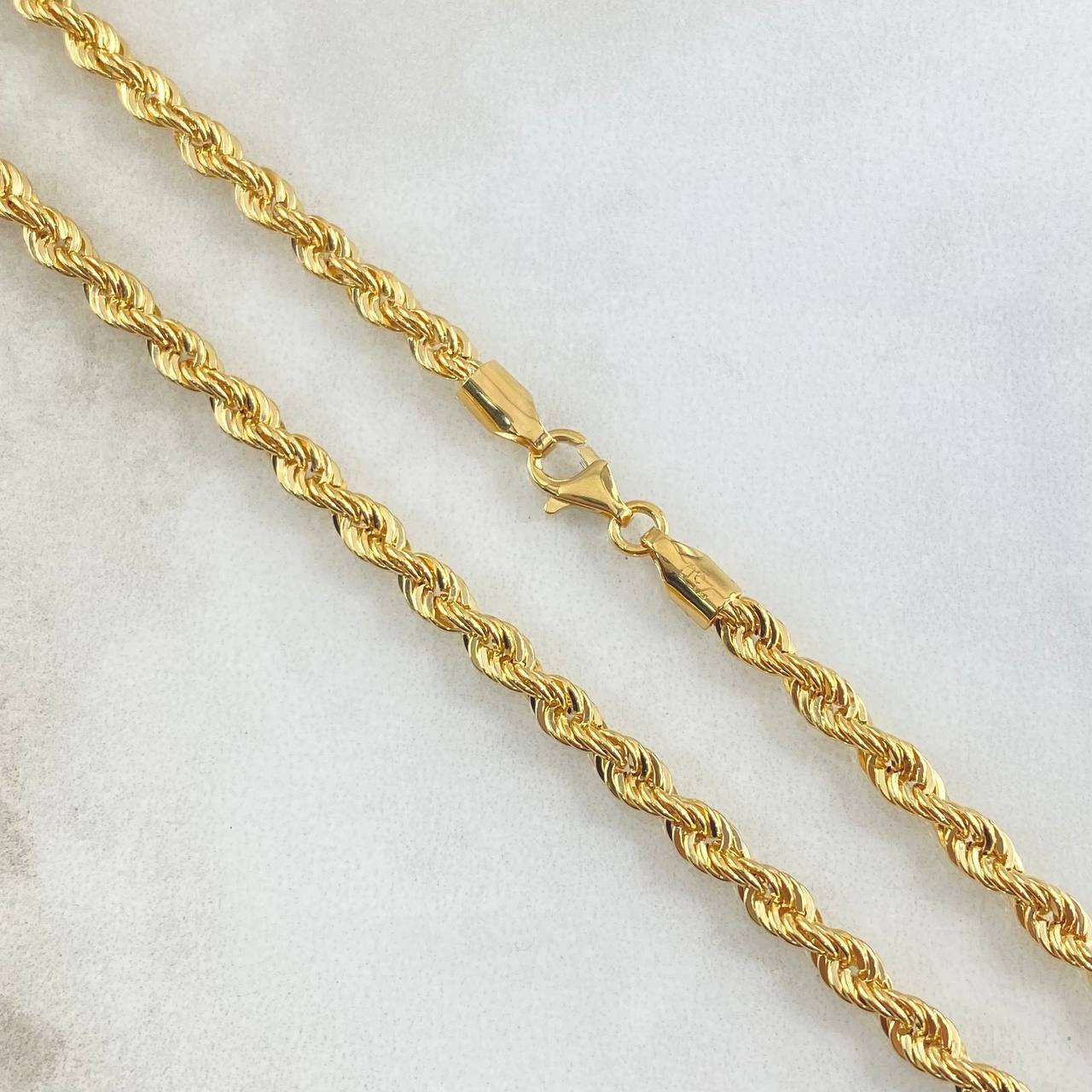 Rope Chain 9.2gr / 25.6in / +3 18K Gold ©