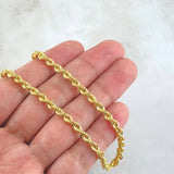 Cadena Lazo 6.1gr / 45cm / 3.6mm Oro Amarillo +3 18K *