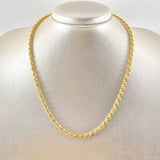 Cadena Lazo 9.05gr / 19 3/4 in / 3.8mm Oro Amarillo +3 18K