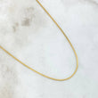 Cadena Mini Espejo 1.1gr / 40cm / 1mm Oro Amarillo +3 18K