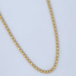 Cadena Militar 17.2gr / 50cm / Nac.Esp. Oro 18K $