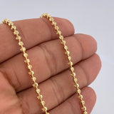 Cadena Militar 21.7gr / 65cm / Nac.Esp. Oro 18K $