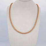 Cadena Militar 21.5gr / 66cm / Nac.Esp. Oro 18K &