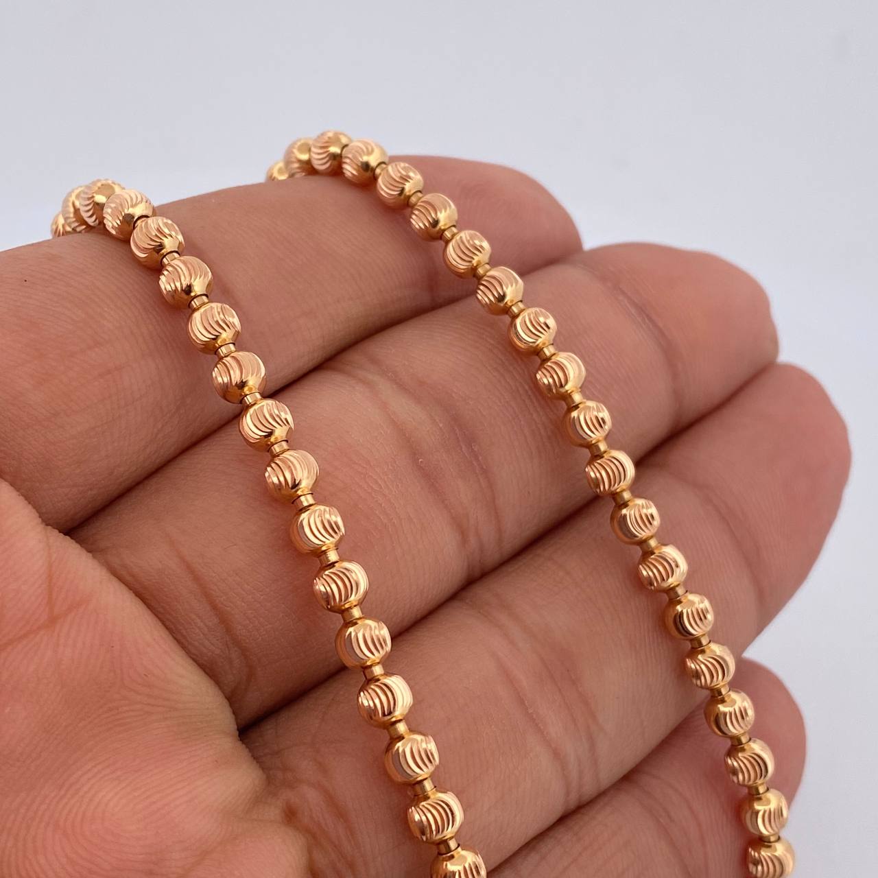 Military Chain 28.55gr / 26.8in / Nac.Esp. 18K Gold $