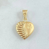 Pendant Heart I Love You 1.1gr / 2.5cm / 18K Gold ©