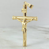 Pendant Cross Christ 2.95gr / 2 1/4 in / 18K Gold