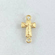 Herraje Cruz Cristo 0.4gr / 3/4 in / Oro Amarillo 18K ©
