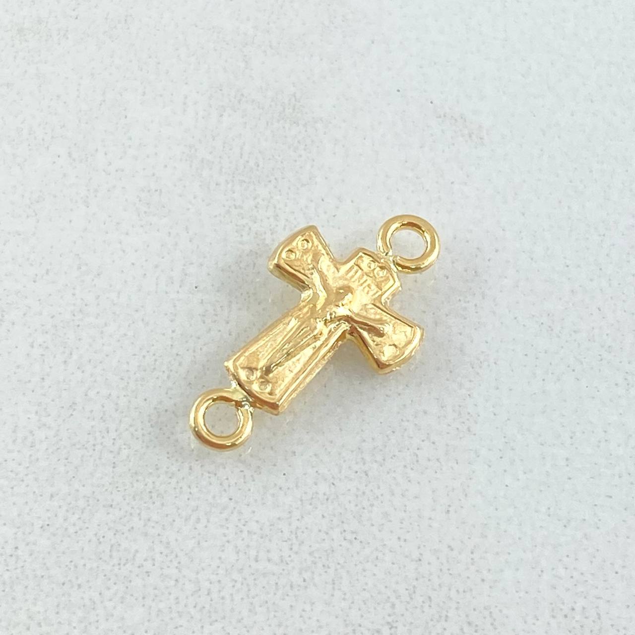 Herraje Cruz Cristo 0.4gr / 3/4 in / Oro Amarillo 18K