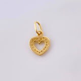 Dije Silueta Corazon 0.75gr / 1/2 in / Oro Amarillo 18K ©