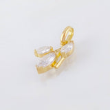 Dije Muerdago Tres Hojas 1.2gr / 3/4 in / Oro Amarillo 18K ©