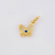 Dije Mariposa 0.45gr / 1/2 in / Oro Amarillo 18K