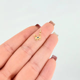 Dije Mariposa 0.45gr / 1/2 in / Oro Amarillo 18K