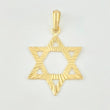 Dije Estrella De David 2.25gr / 1 1/2 in / Oro Amarillo 18K