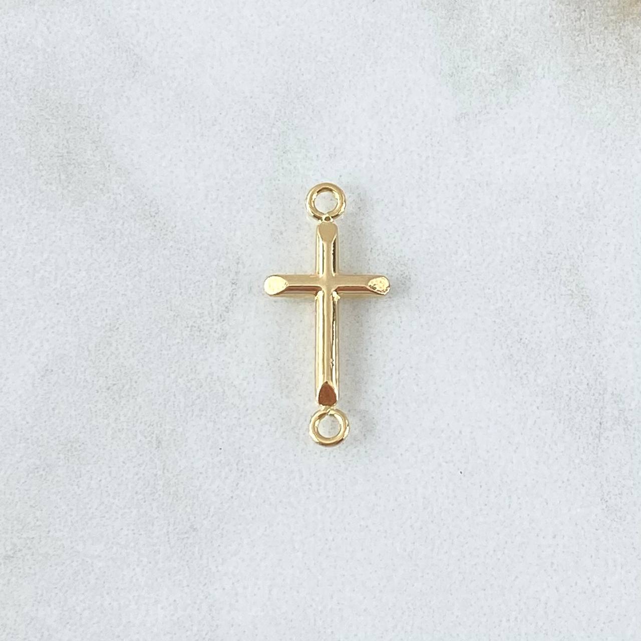 Charm Cross 0.4gr / 2.5cm / Polished 18K Yellow Gold