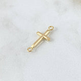 Charm Cross 0.4gr / 2.5cm / Polished 18K Yellow Gold