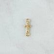 Charm Cross 0.25gr / 1.3cm / Polished 18K Yellow Gold