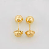 Topos Bola Diamantada 0.9g / in / 7mm Oro Amarillo 18K