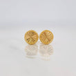Topos Circulo Diamantado 0.7g / in / 7.1mm Oro Amarillo 18K