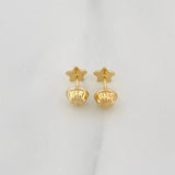 Topos Estrella 0.45g / in / 5.3mm Oro Amarillo 18K