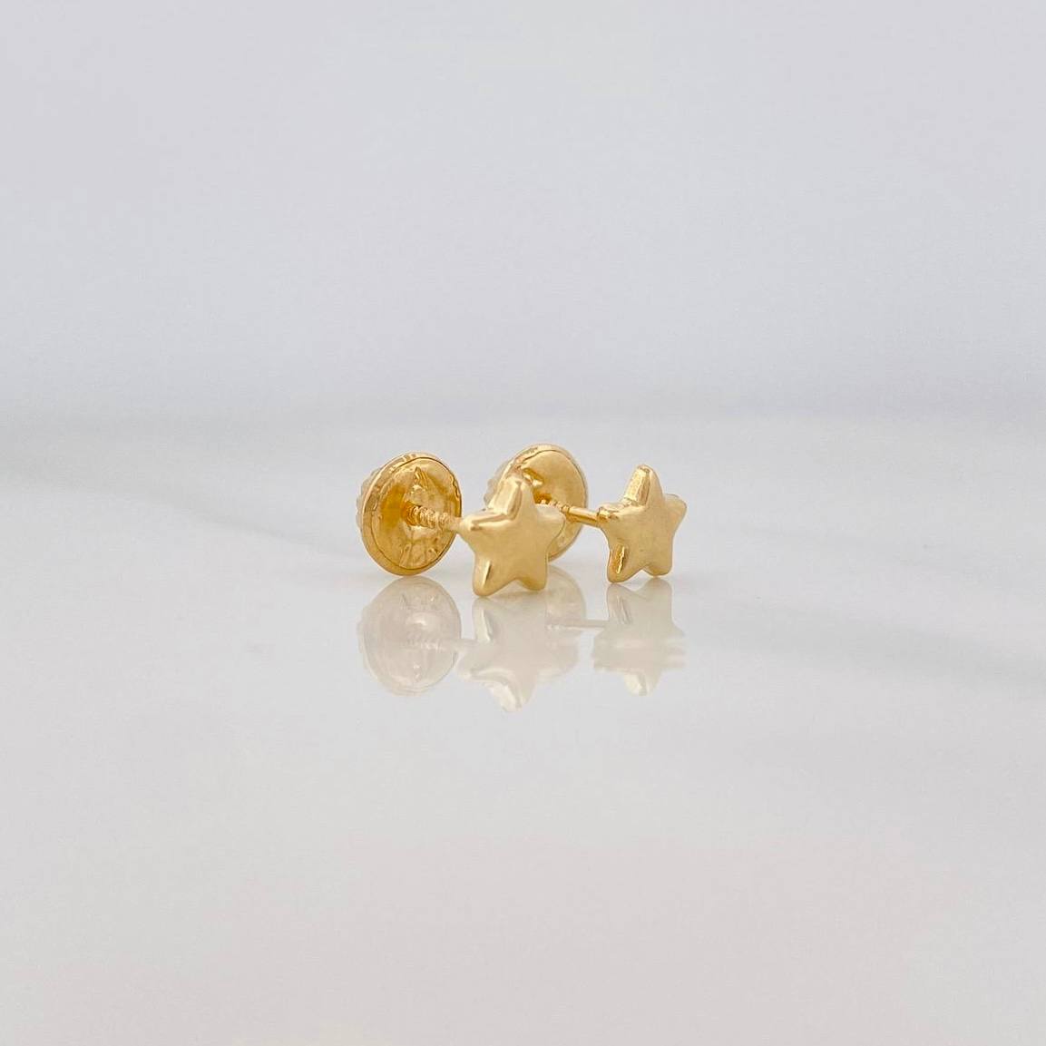 Topos Estrella 0.45g / in / 5.3mm Oro Amarillo 18K