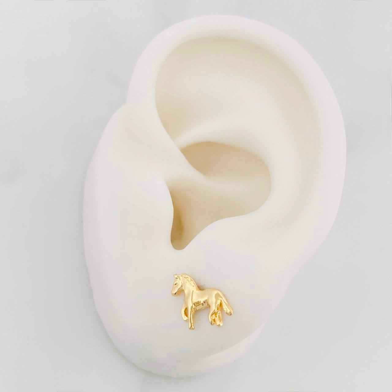 Topos Caballo 1.15g / in / 9.9mm Oro Amarillo 18K
