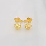 Topos Cruz 0.6g / in / 5.9mm Oro Amarillo 18K