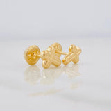 Topos Cruz 0.6g / in / 5.9mm Oro Amarillo 18K