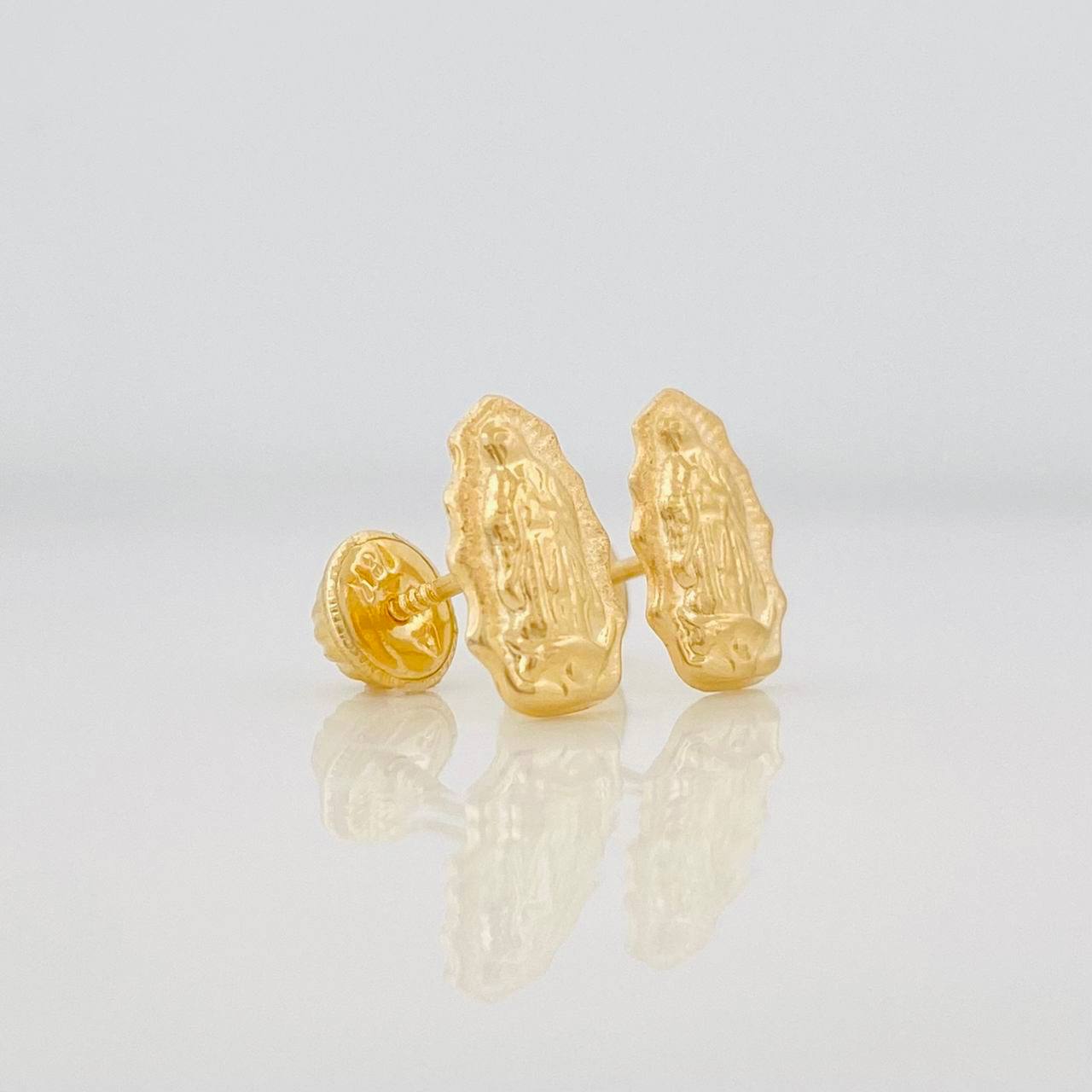 Topos Virgen de Guadalupe 0.75g / in / 6.6mm Oro Amarillo 18K