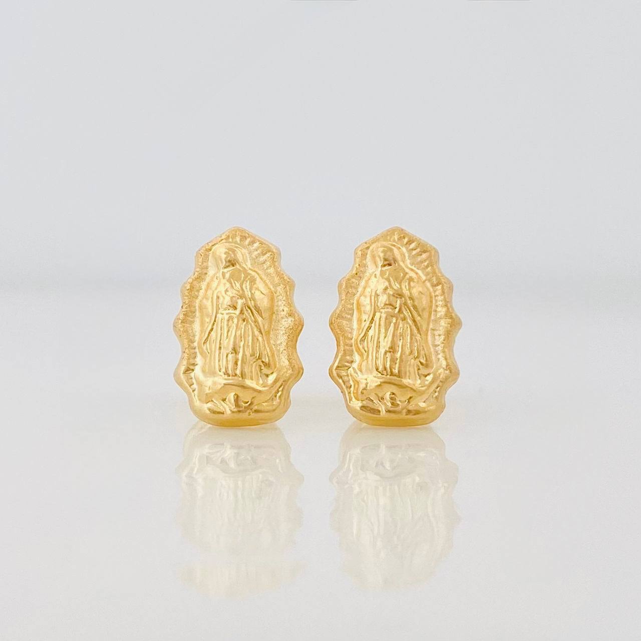 Topos Virgen de Guadalupe 0.75g / in / 6.6mm Oro Amarillo 18K