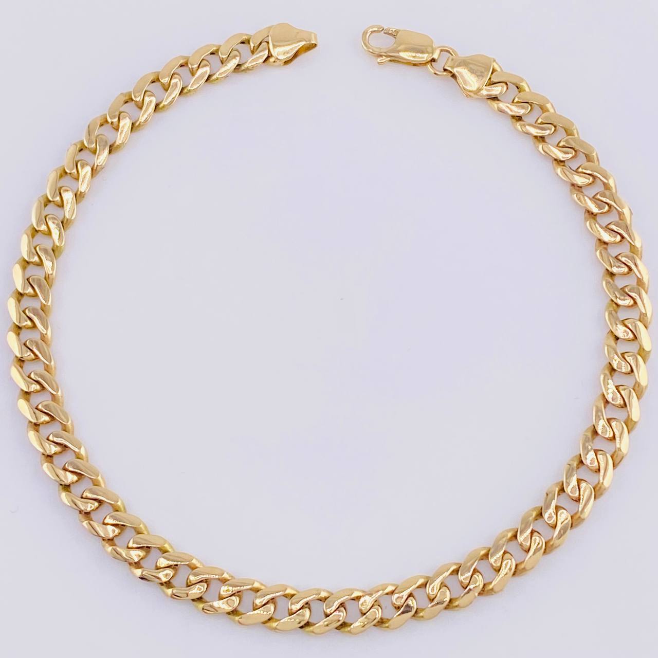 Cuban Links Bracelet 11.3 g / 8 3/4 in / 6.9 mm 18K Yellow Gold