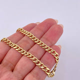 Pulso Cubano 10.65 g / 8 1/2 in / 6.9 mm Oro Amarillo 18K