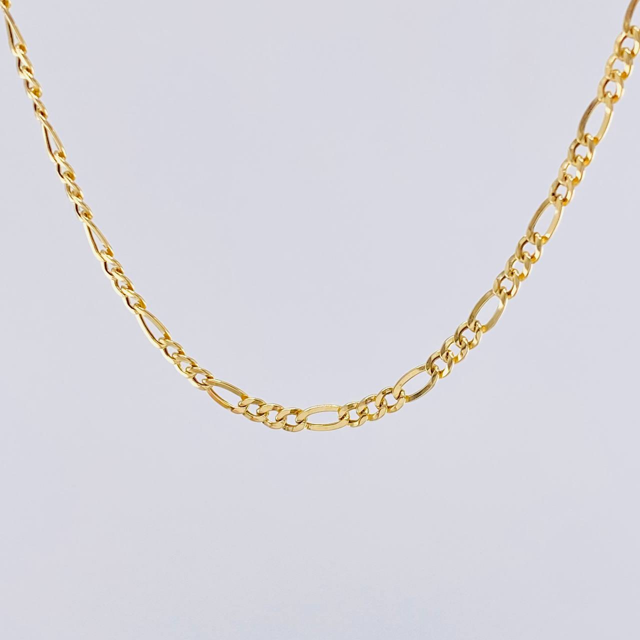 Figaro Chain 2.9 g / 24 1/4 in / 2.8 mm Yellow Gold 18K