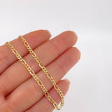 Figaro Chain 2.9 g / 24 1/4 in / 2.8 mm Yellow Gold 18K