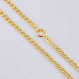 Cuban Links 2.5 g / 20 1/4 in / 2.4 mm Yellow Gold 18K